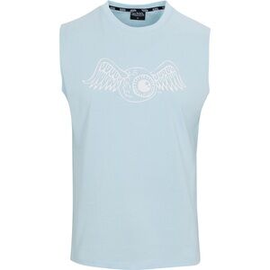 Von Dutch Originals Flying Eyeball Light Blue Sleeveless Tee